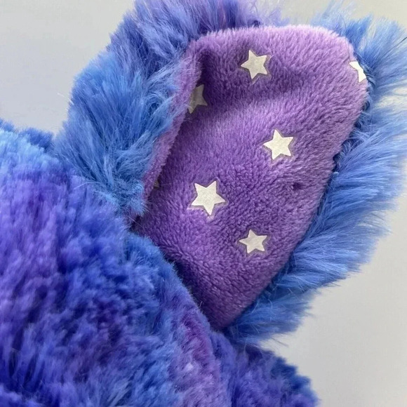 Build a Bear Stars Glow In The Dark Kitty Cat Purple Blue Starry Plush 17" - Picture 6 of 14